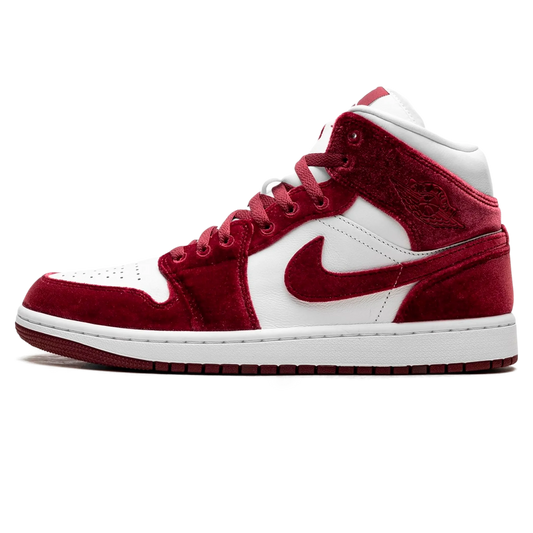 Tênis Air Jordan 1 Mid "Red Velvet"