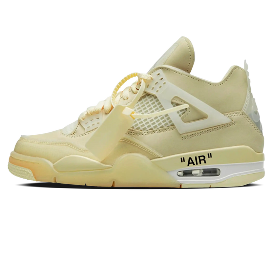 Tênis Air jordan 4 x Off-White "Sail"