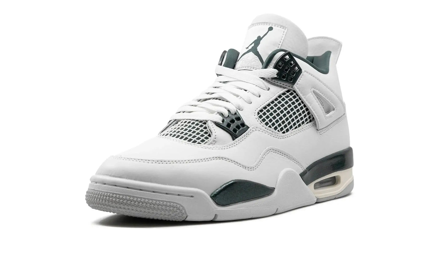 Tênis Air Jordan 4 "Oxidized Green" Branco / Verde