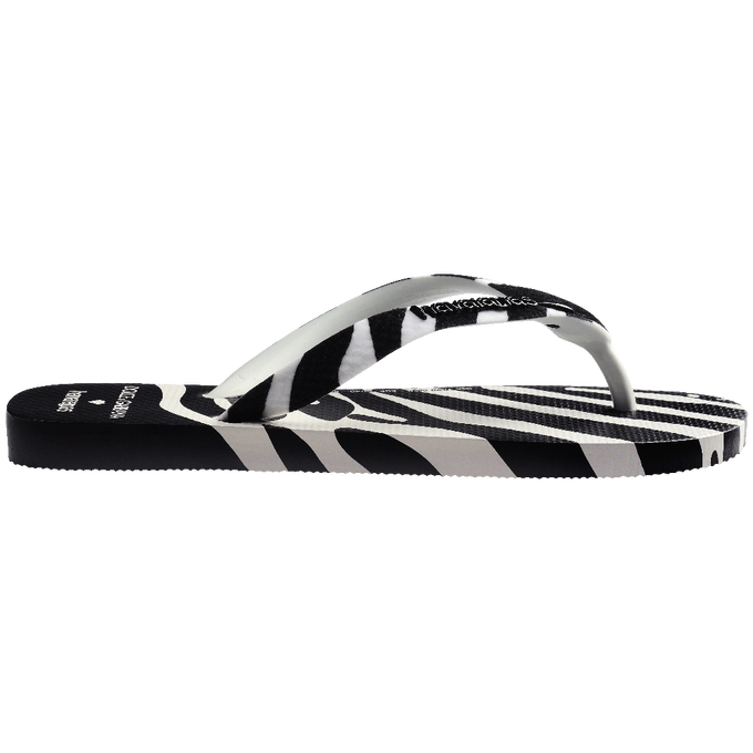 Chinelo Havaianas x Dolce & Gabanna "Zebra" Preto