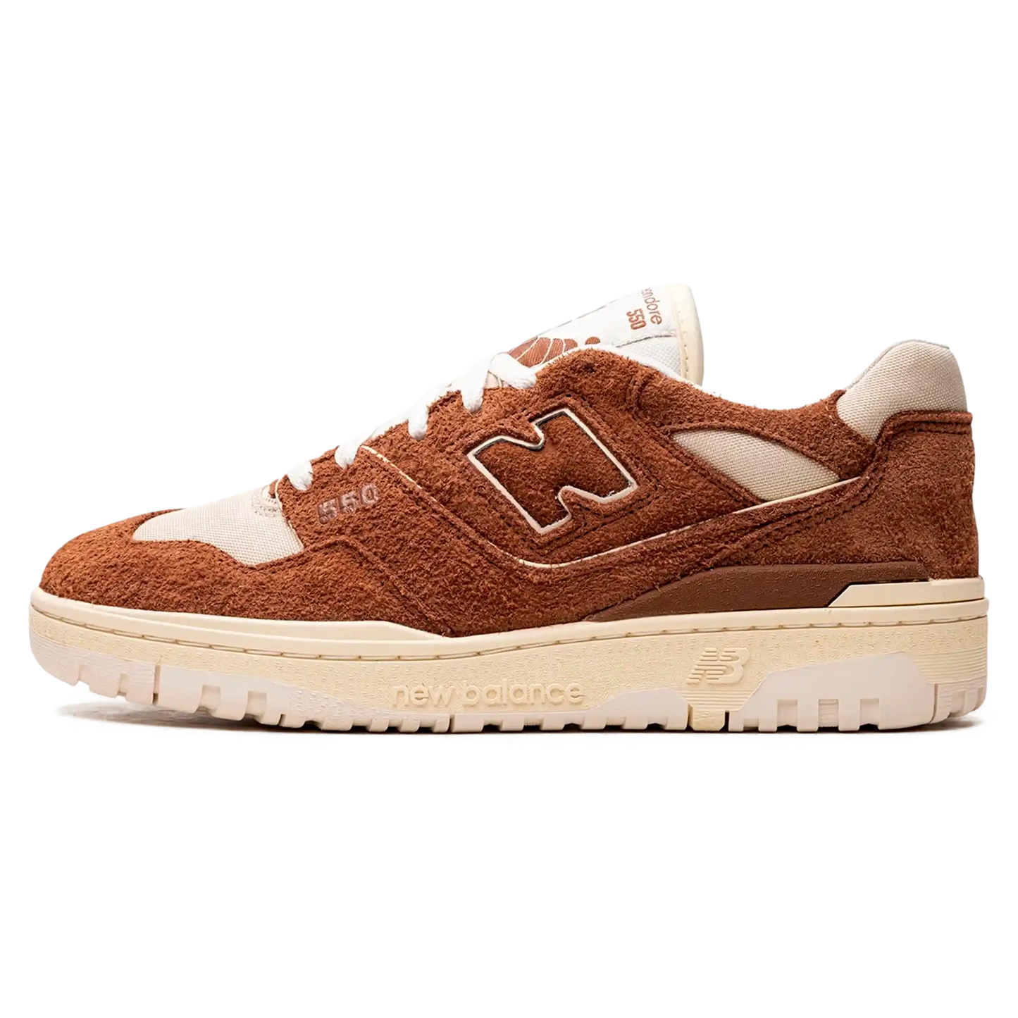 Tênis New Balance 550 x Aimé Leon Dore "Brown Suede" Marrom