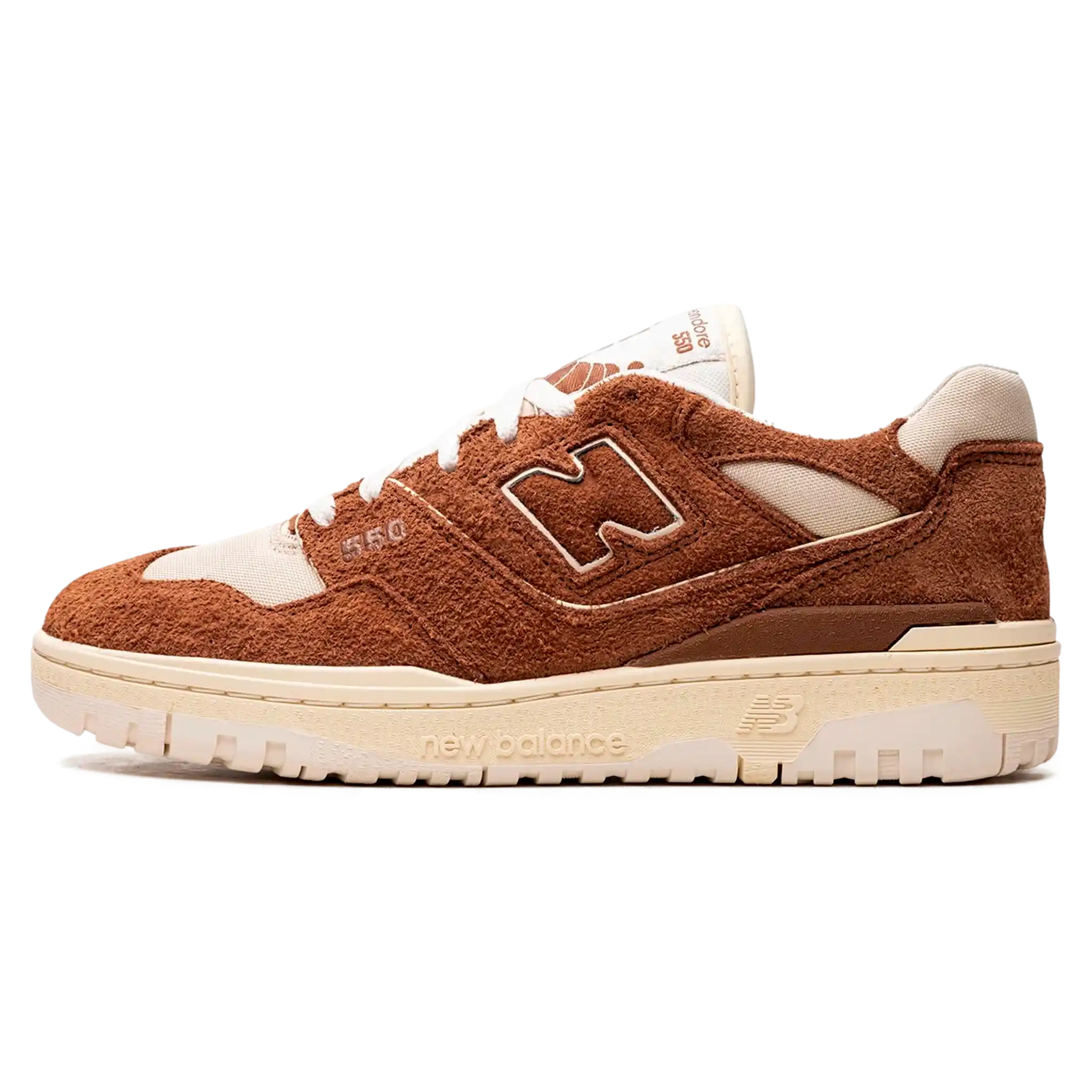 Tênis New Balance 550 x Aimé Leon Dore "Brown Suede" Marrom