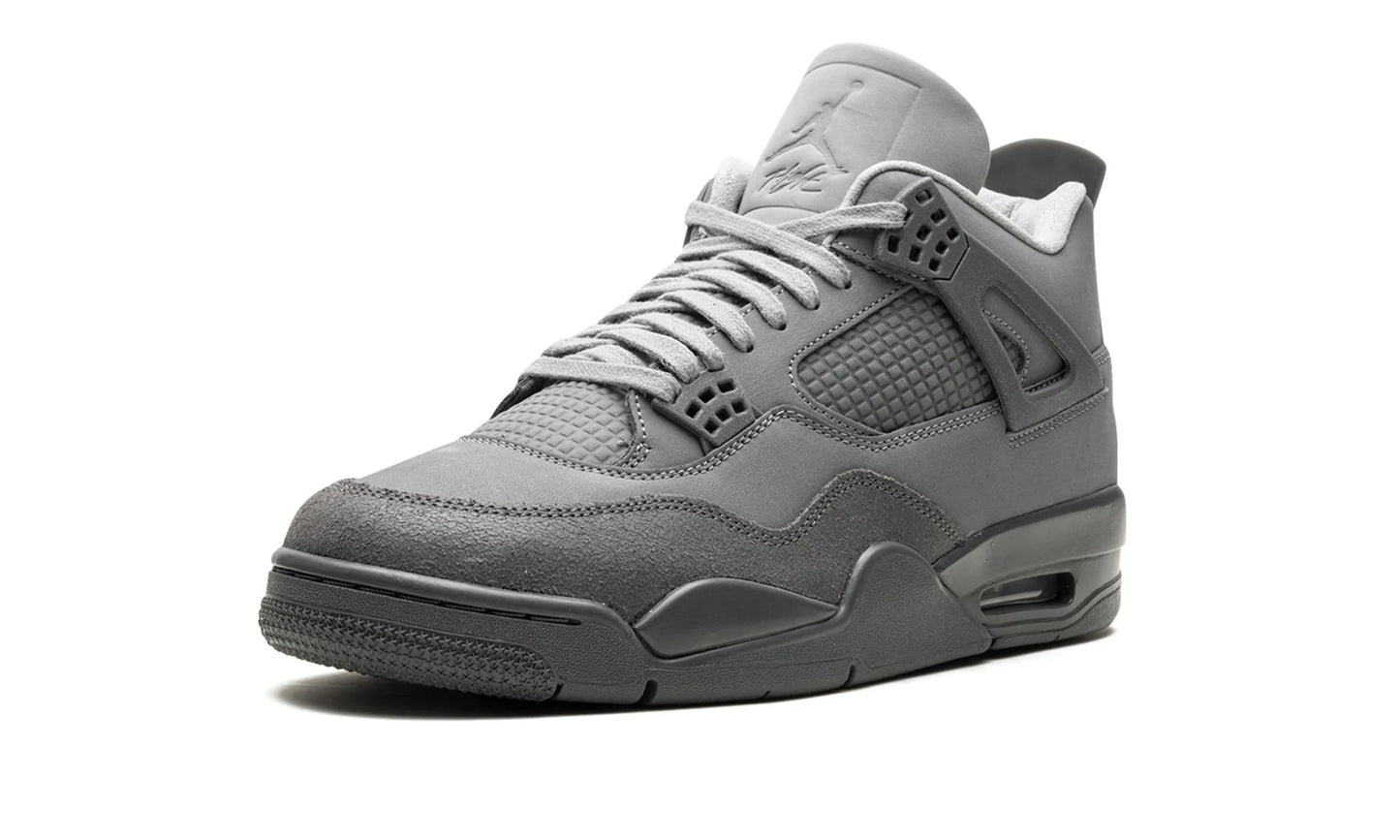 Tênis Air Jordan 4 "Wet Cement" Cinza