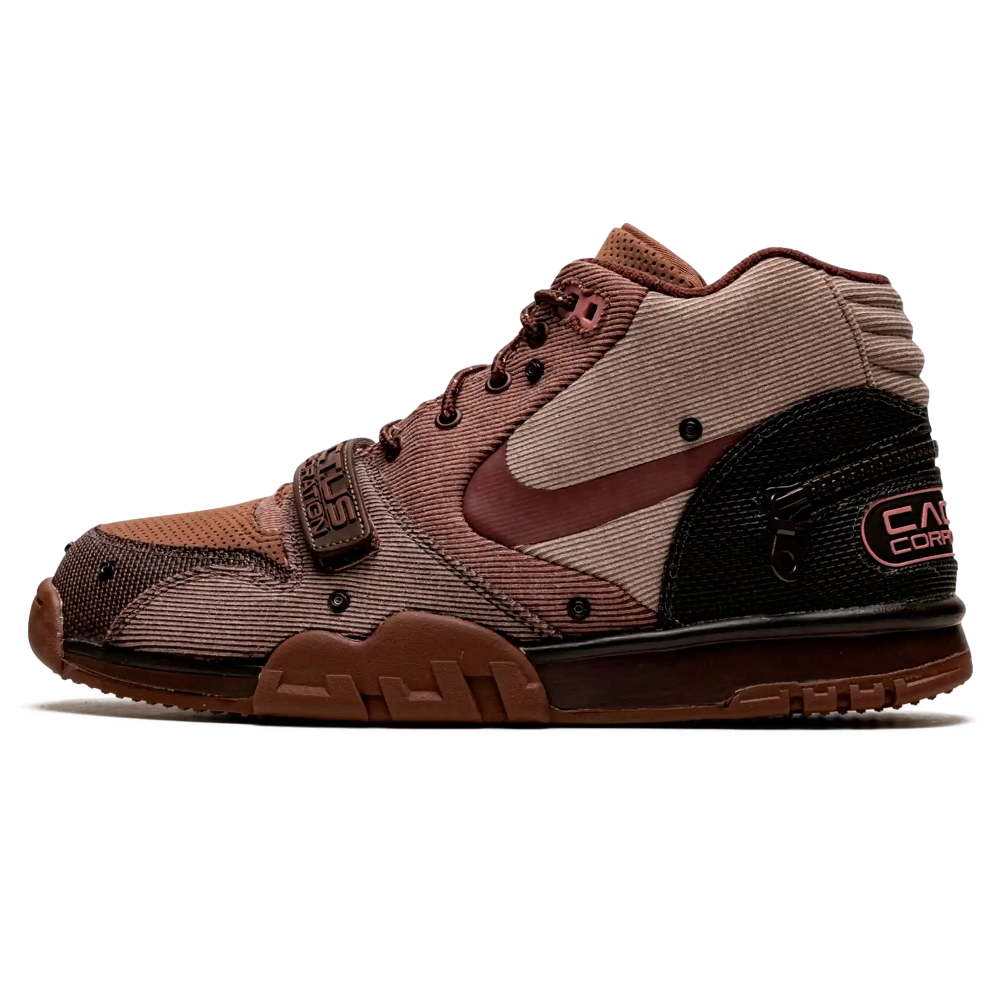 Tênis Nike Air Trainer x Travis Scott "Wheat" Marrom