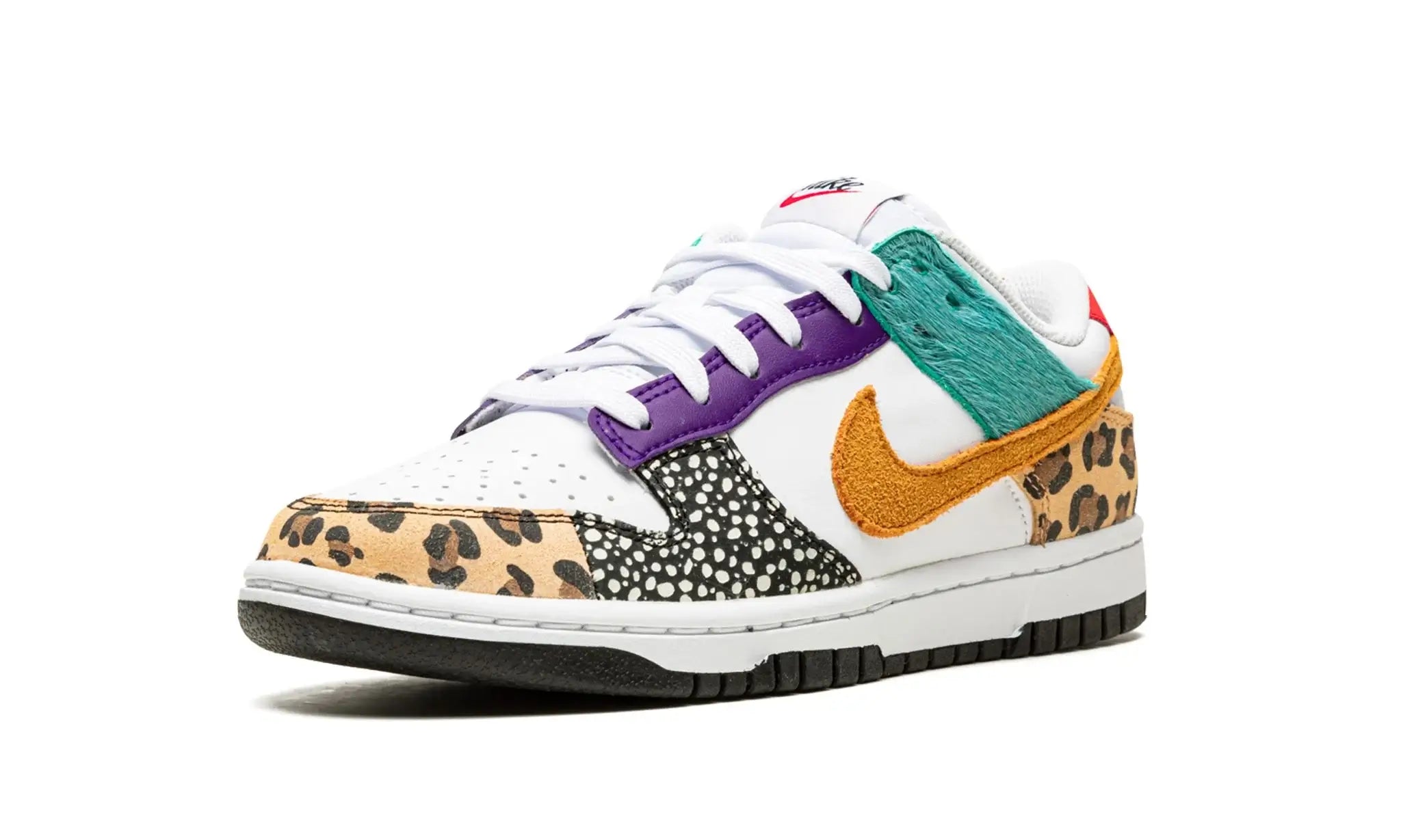 Tenis Nike Dunk Low Feminino Animal Print Colorido