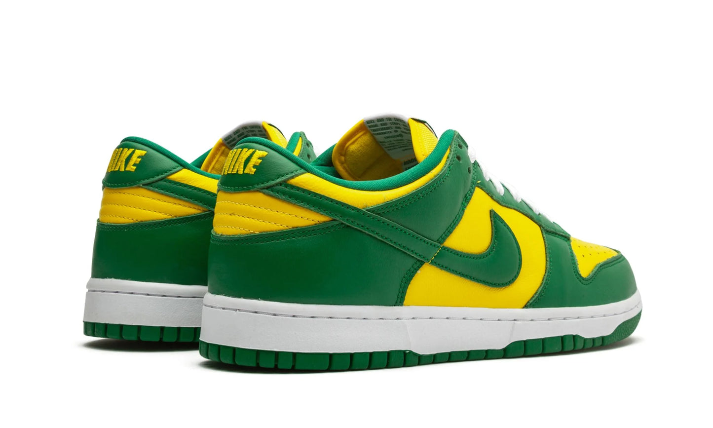 Tênis Nike Dunk Low "Brazil" Verde / Amarelo