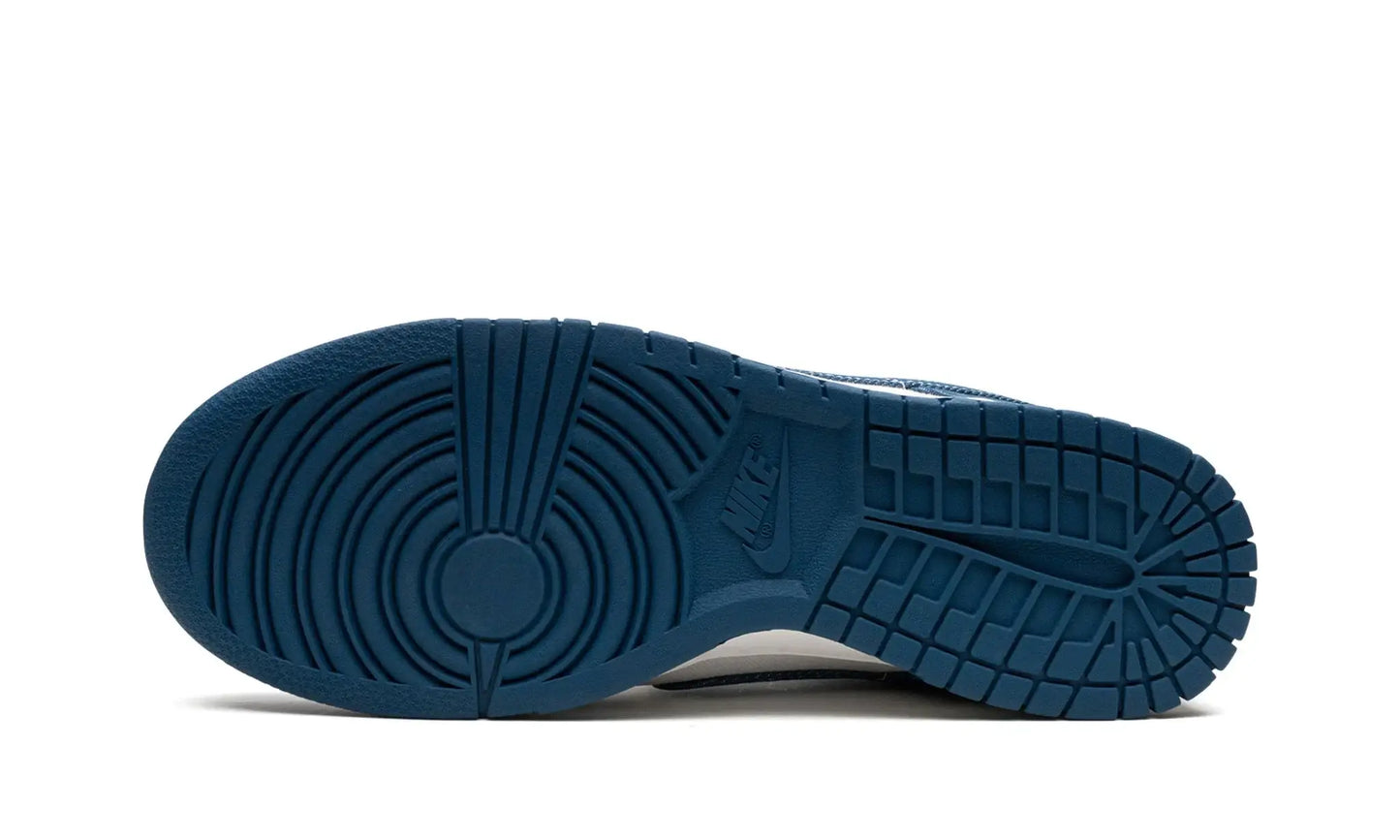 Tênis Nike Dunk Low "Sashiko industrial Blue" Azul