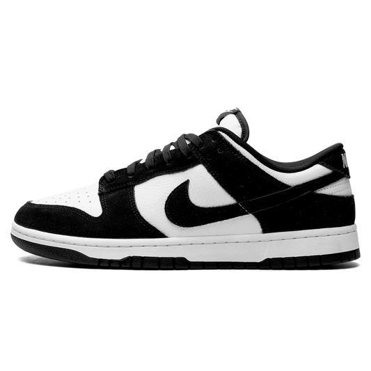 Tênis Nike Dunk Low "Suede Panda" Preto / Branco