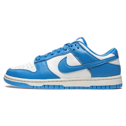 Tênis Nike Dunk Low "University Blue" Azul / Branco