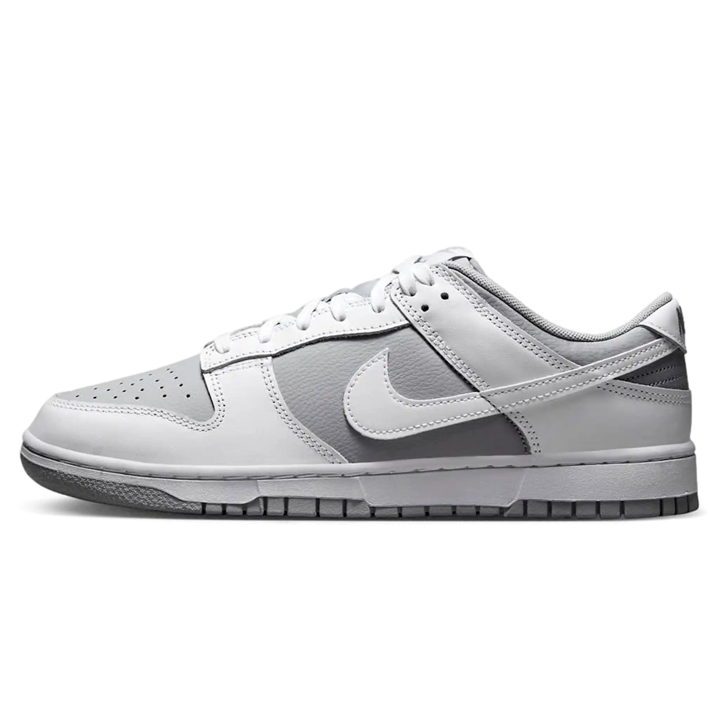 Tênis Nike Dunk Low "White Grey" Branco / Cinza