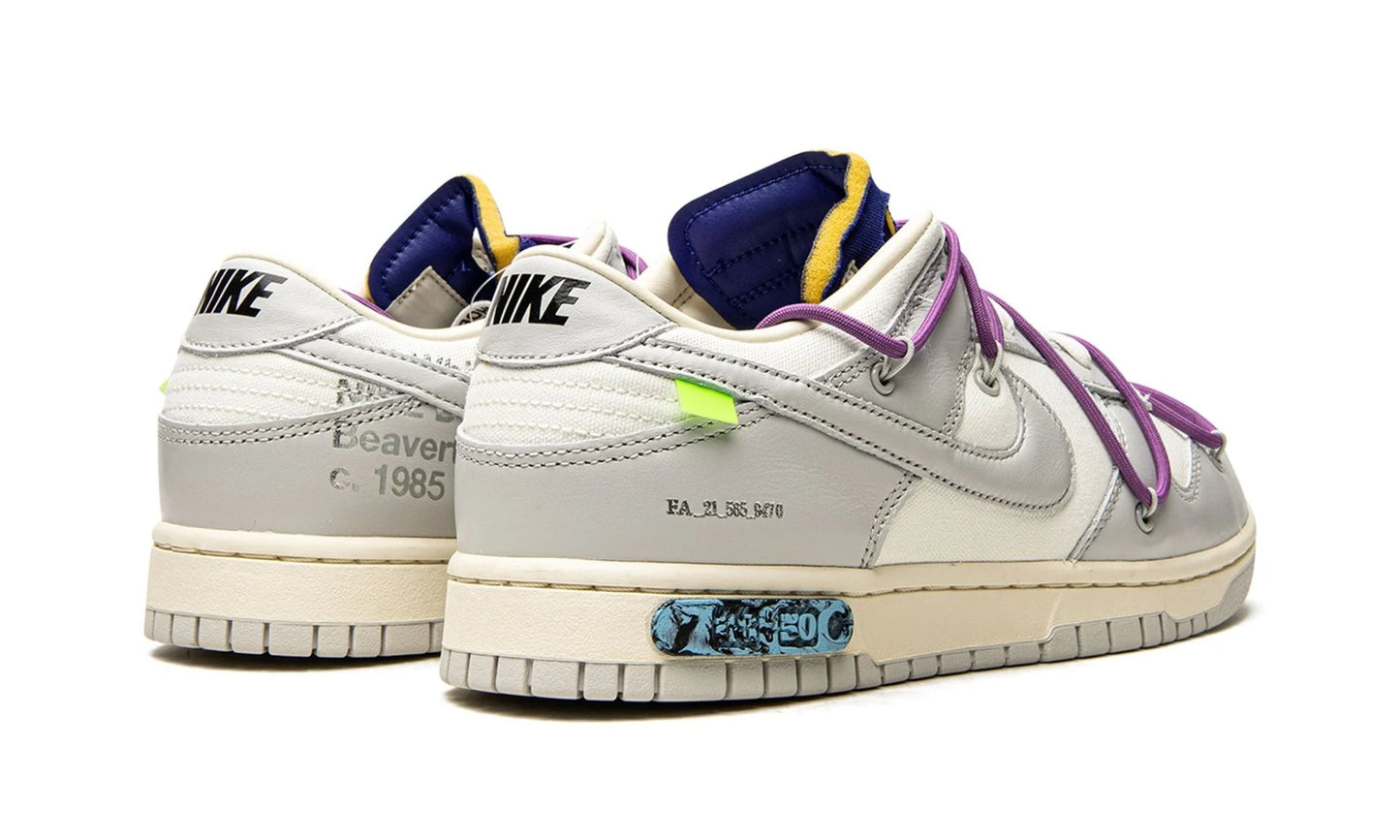 Tênis Nike Dunk Low x Off-White "Lot 48"