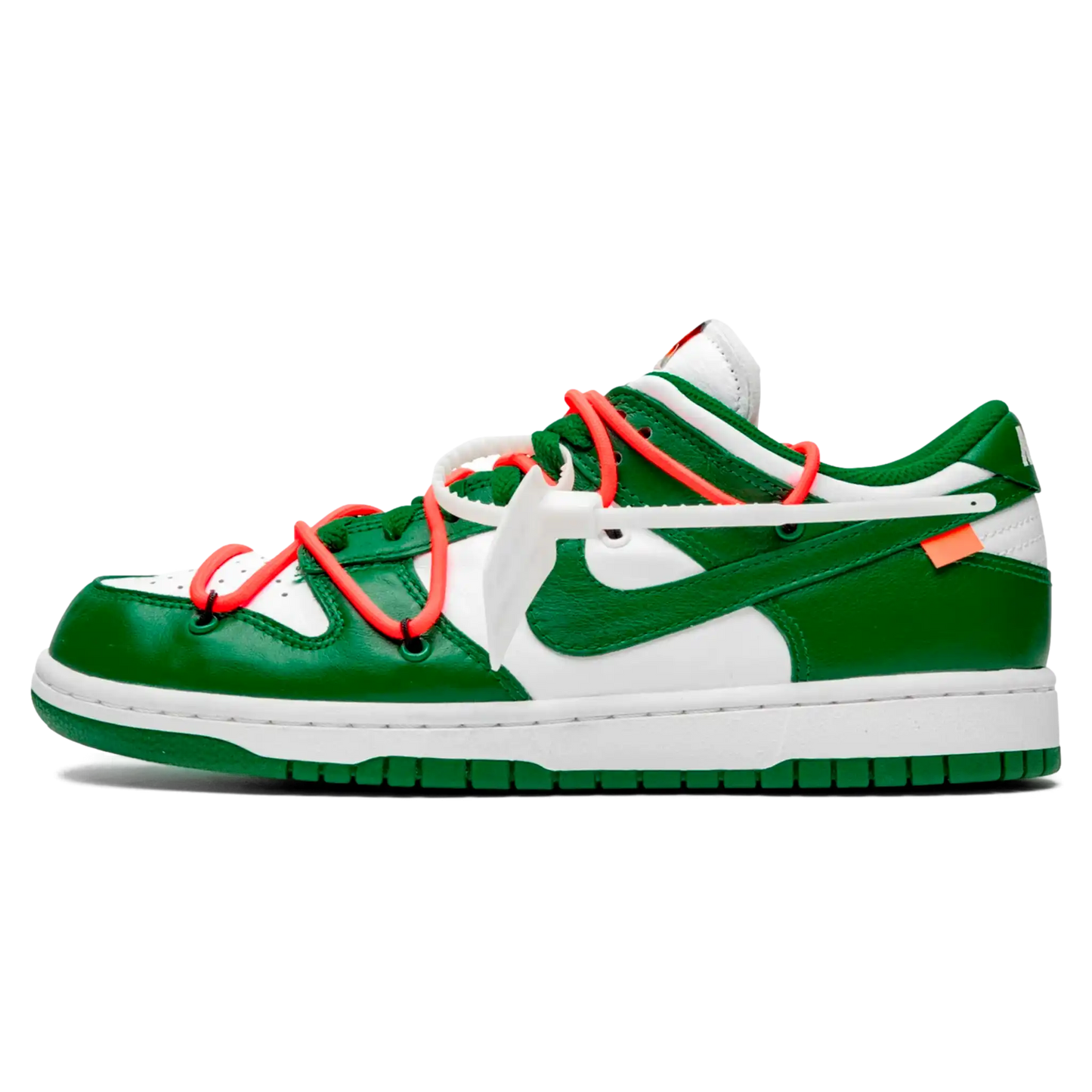 Tênis Nike Dunk Low x Off-White "Pine Green" Verde