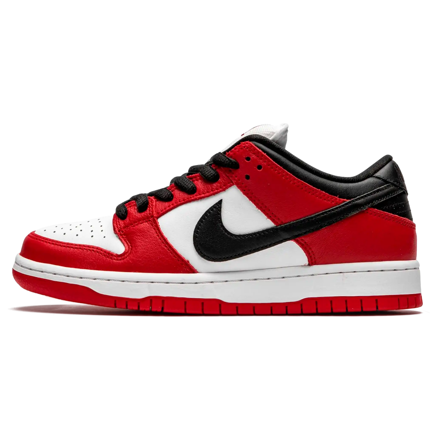 Tênis Nike Dunk Low SB "Chicago" Vermelho / Branco