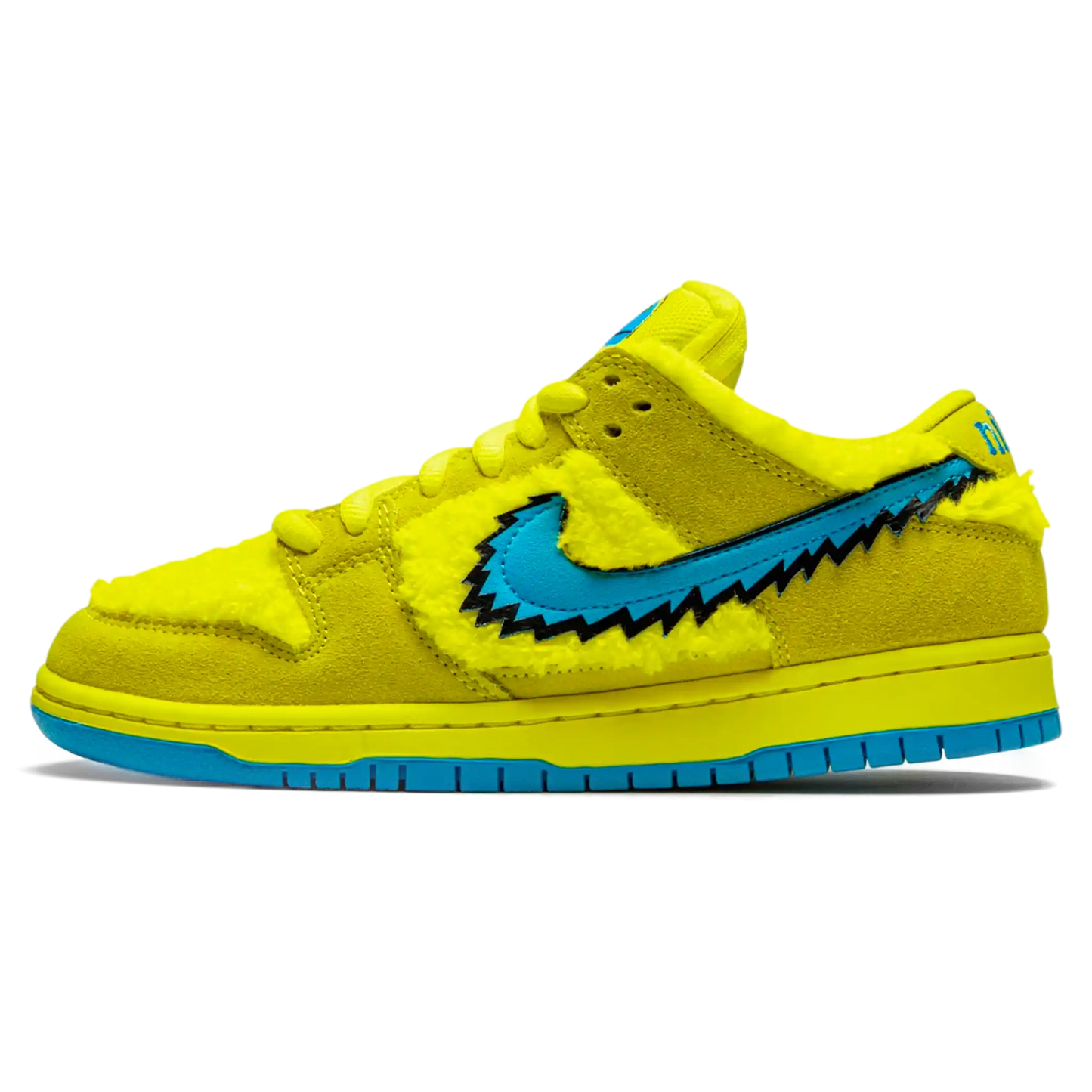 Tênis Nike Dunk Low SB x Grateful Dead "Yellow Bear" Amarelo