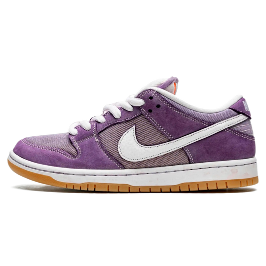 Tênis Nike Dunk Low SB "Unbleached" Roxo
