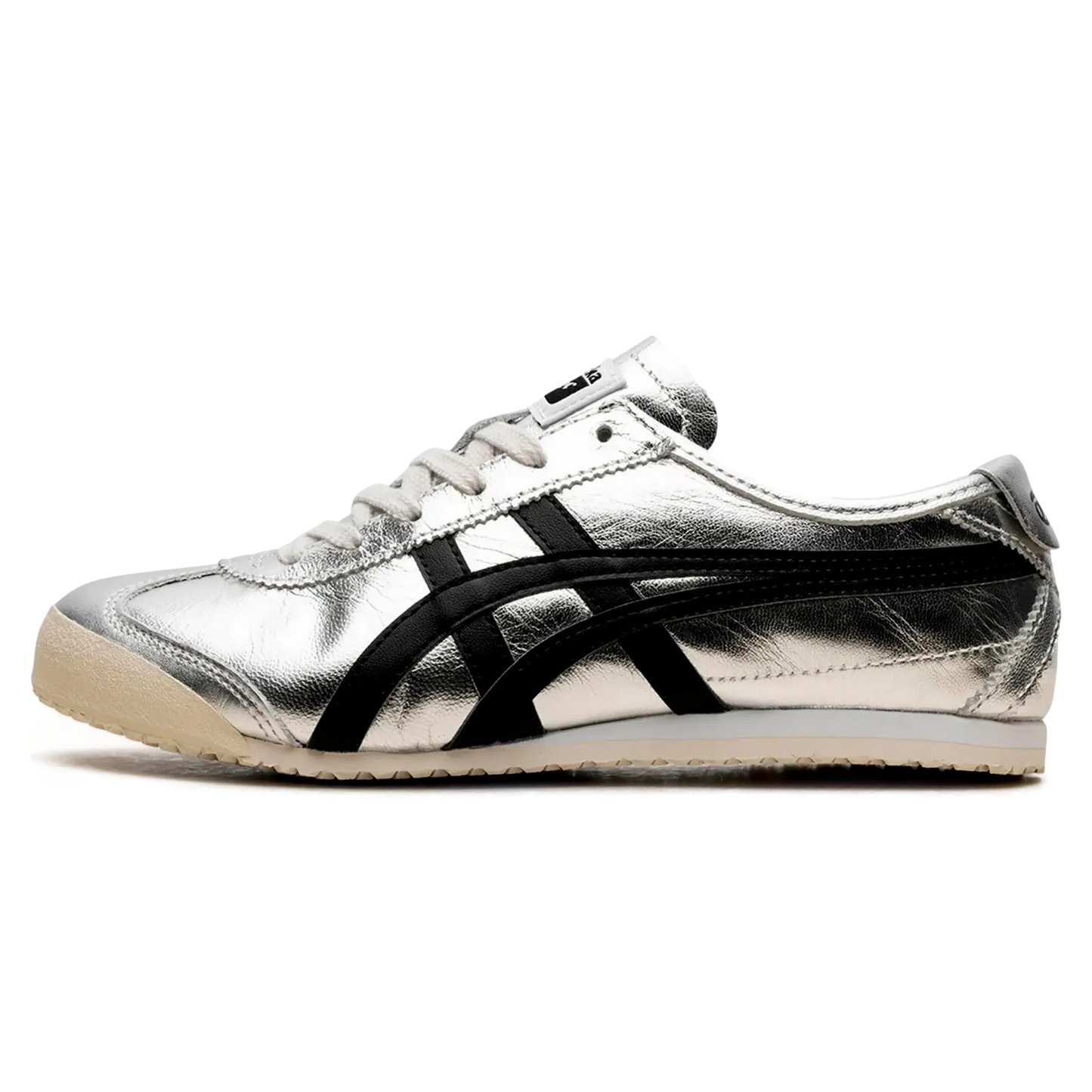 Tênis Onitsuka Tiger Mexico 66 "Pure Silver/Black" Metálico