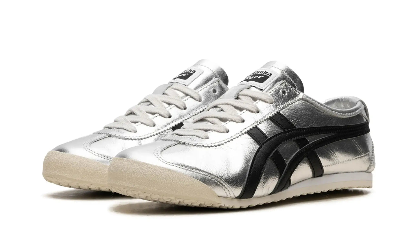 Tênis Onitsuka Tiger Mexico 66 "Pure Silver/Black" Metálico