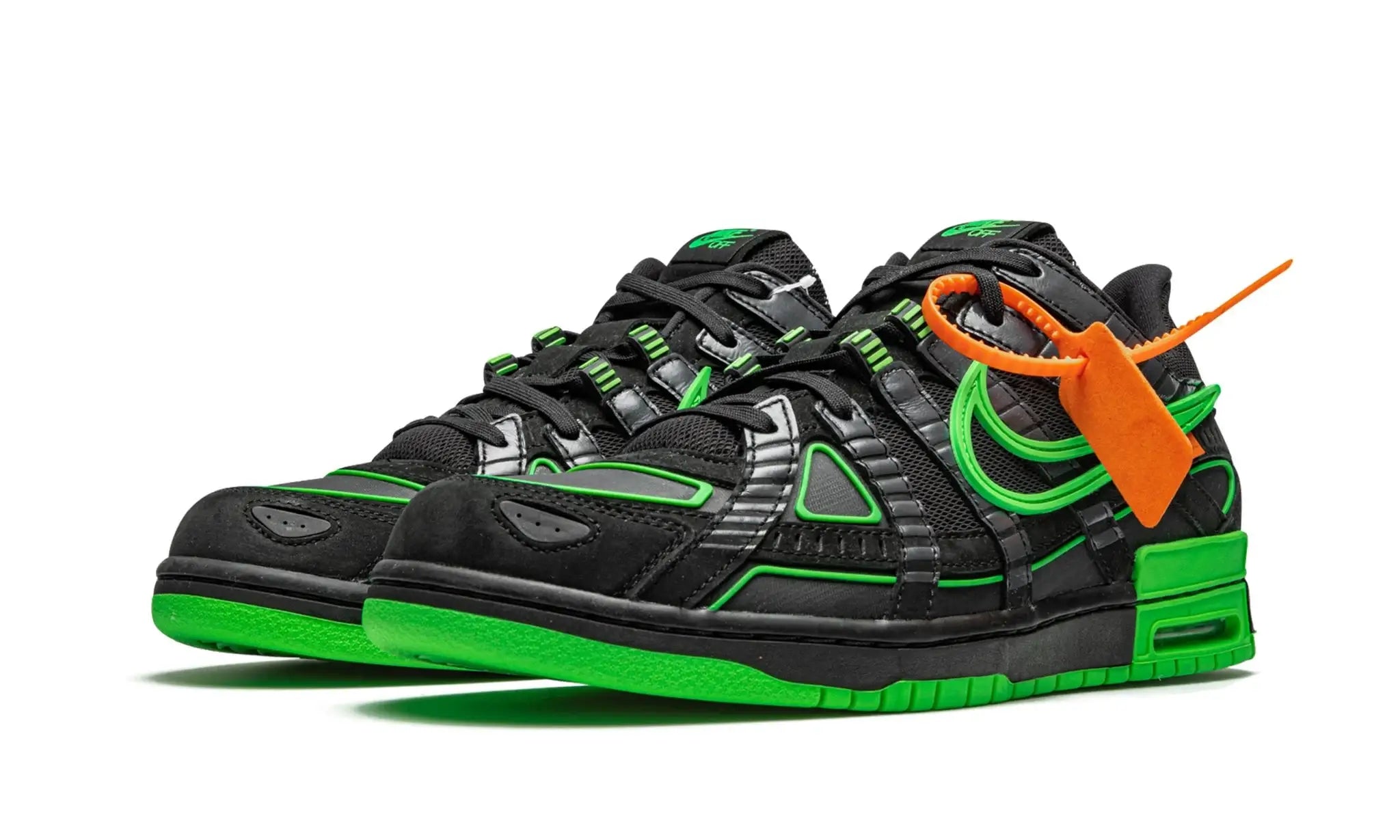 Tênis Nike Rubber Dunk x Off-White "Green Strike" Verde