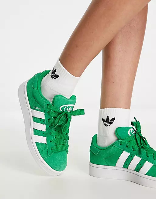 Tênis Adidas Campus 00s Feminino Green Cloud White Verde – Sneaker Sul