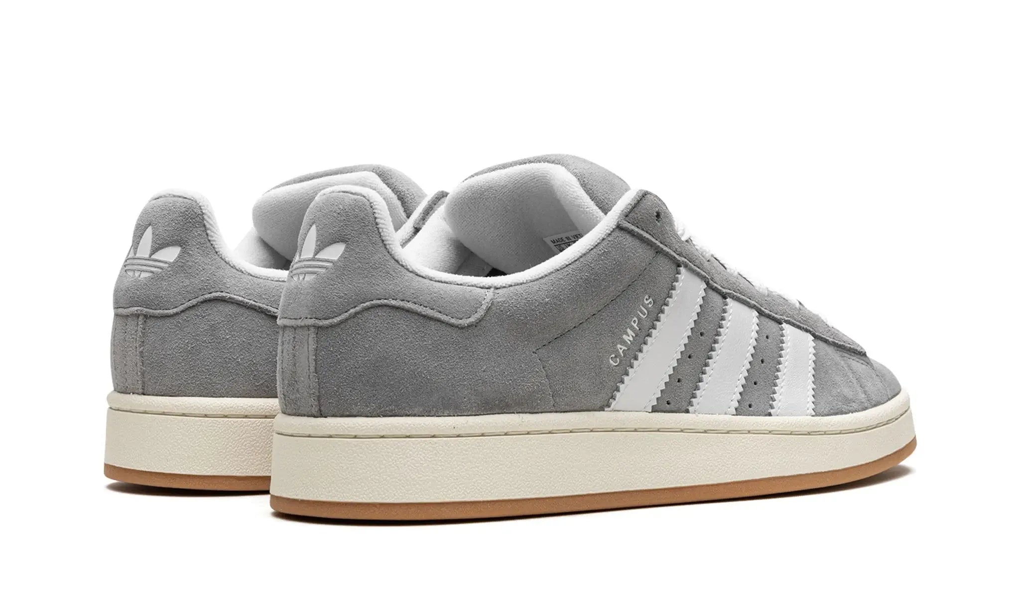 Tênis couro adidas top originals campus cinza